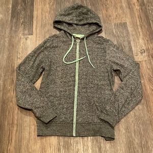Women’s Zine Zip Up Hooded Sweatshirt Sz M